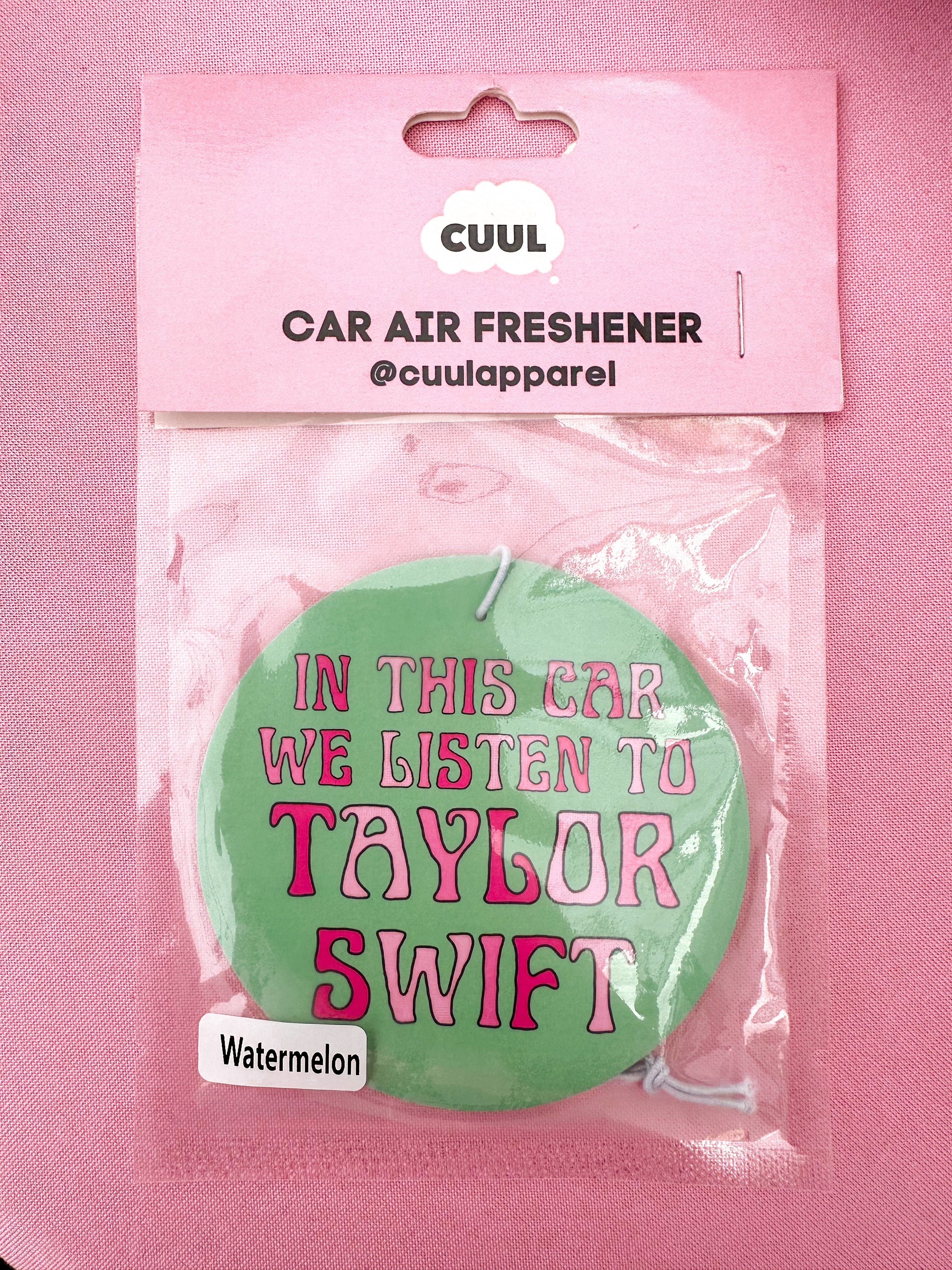Taylor Swift Car Air Freshener – Cuul Apparel