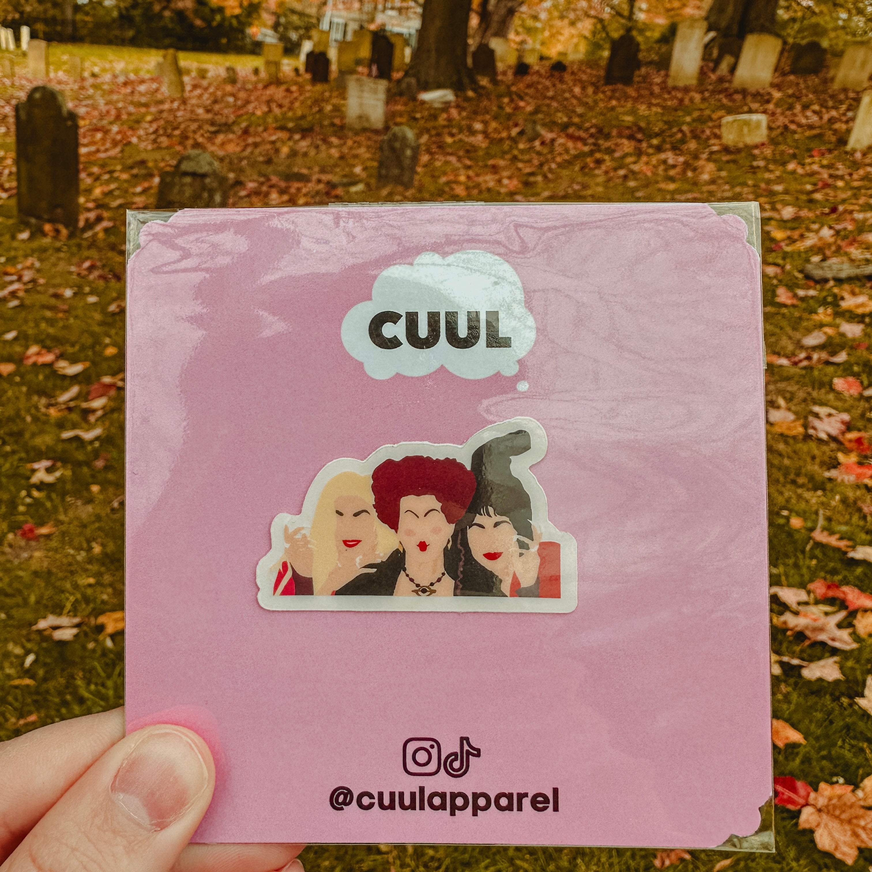Sanderson Sisters Sticker Cuul Apparel
