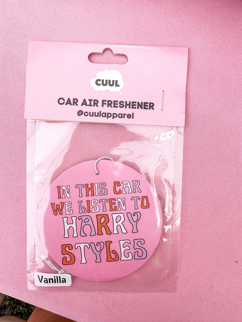 Harry Styles Car Air Freshener