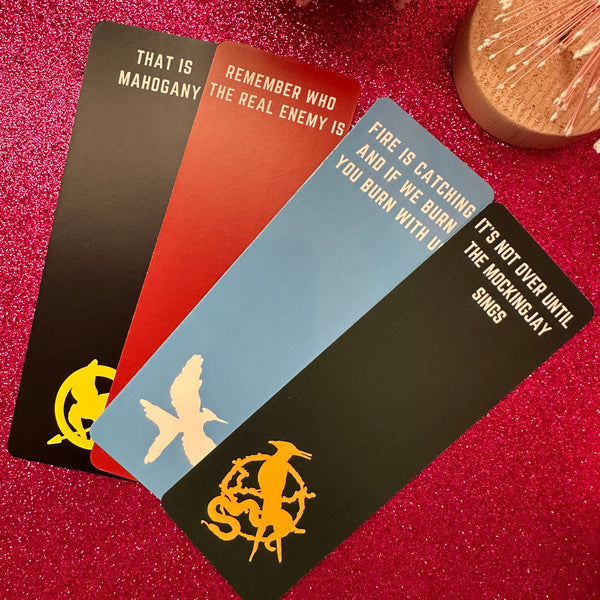 The Hunger Games Series Bookmark Set