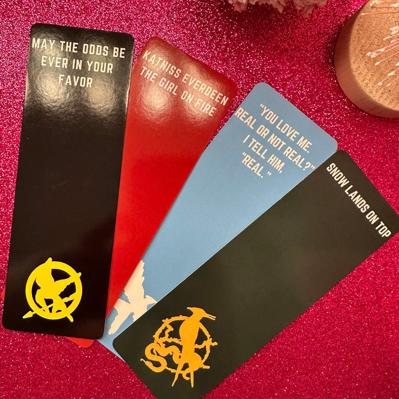 The Hunger Games Series Bookmark Set