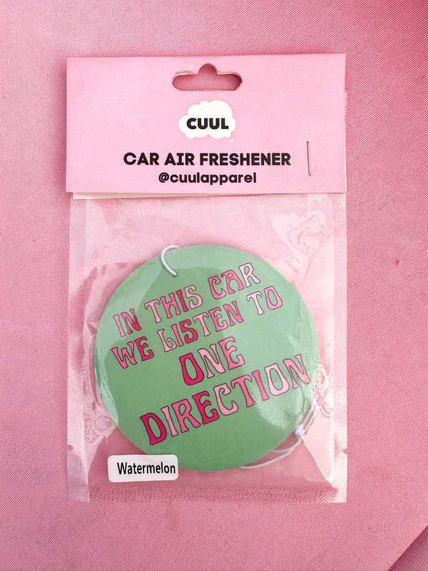 One Direction Car Air Freshener