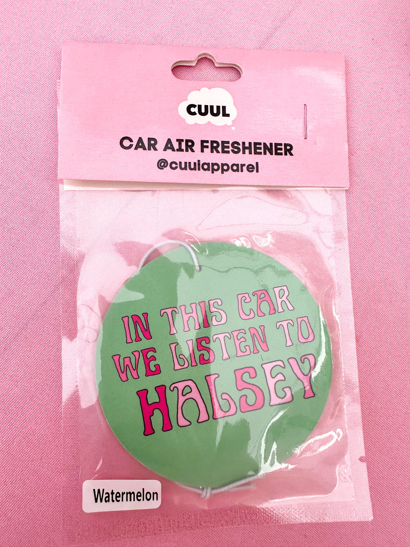 Halsey Car Air Freshener