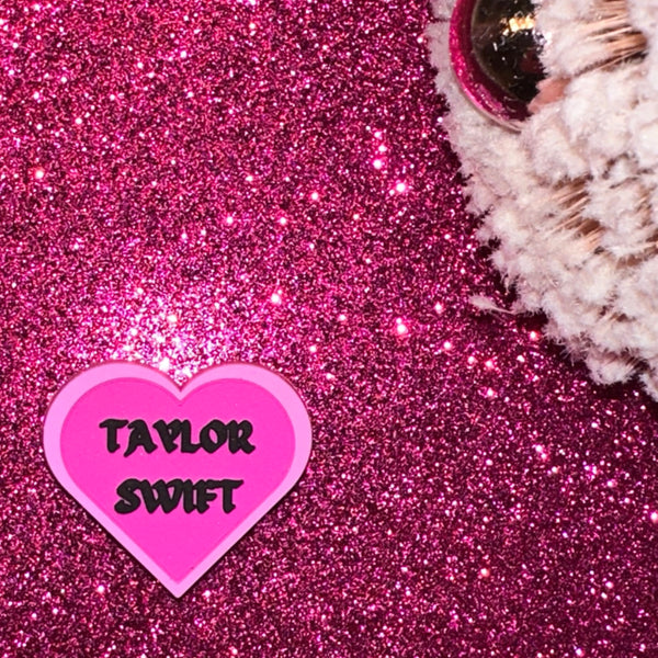 Taylor Swift Heart Croc Charm