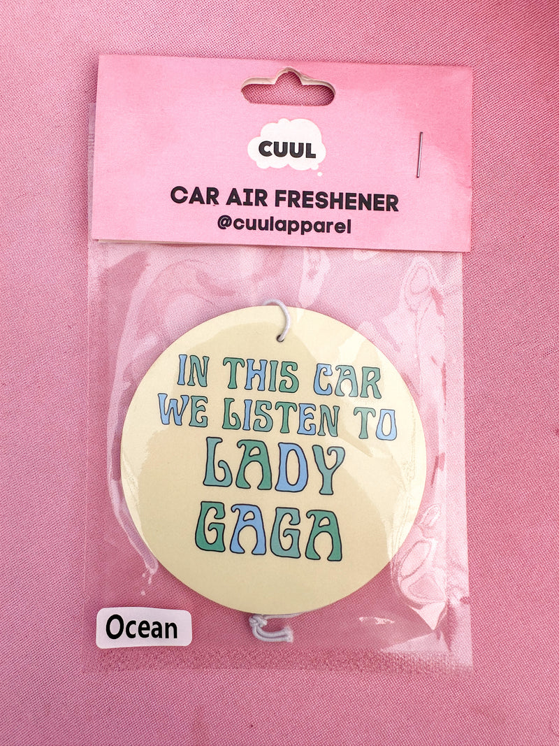 Lady Gaga Car Air Freshener