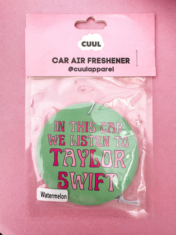Taylor Swift Car Air Freshener