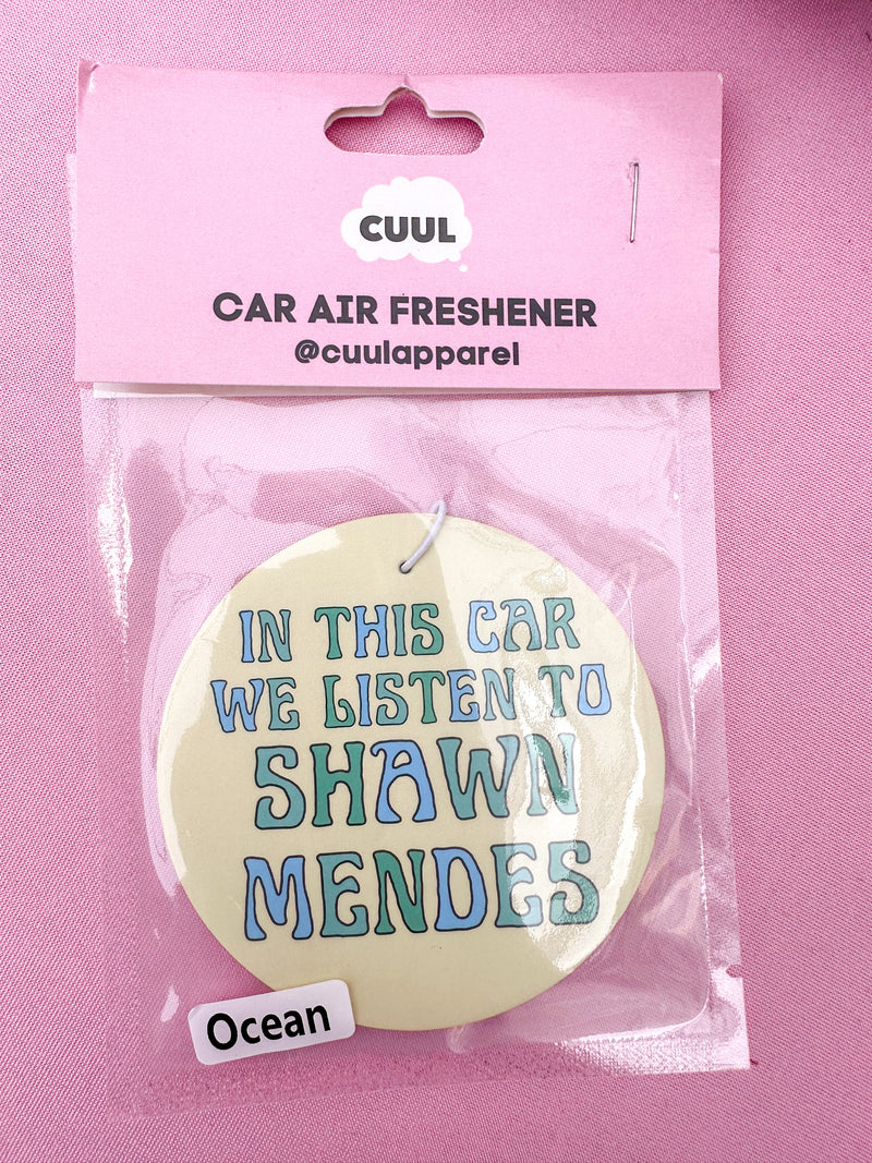 Shawn Mendes Car Air Freshener