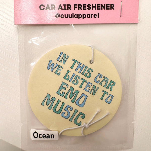 Emo Music Car Air Freshener