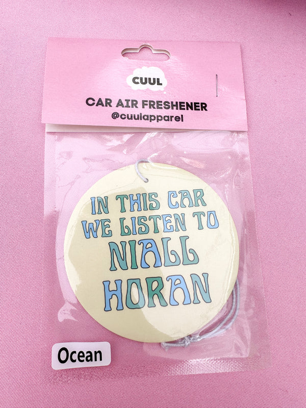 Niall Horan Car Air Freshener