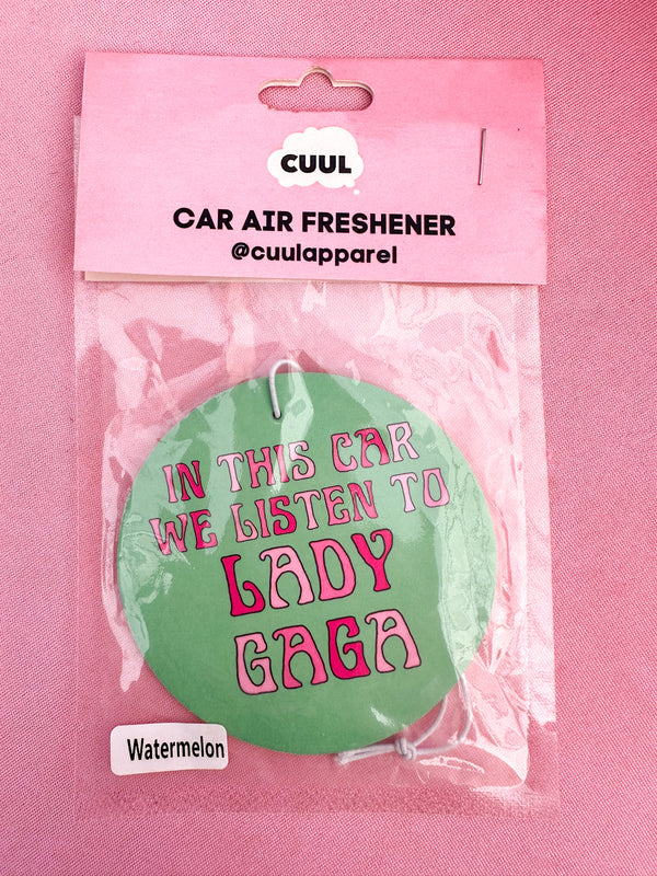 Lady Gaga Car Air Freshener