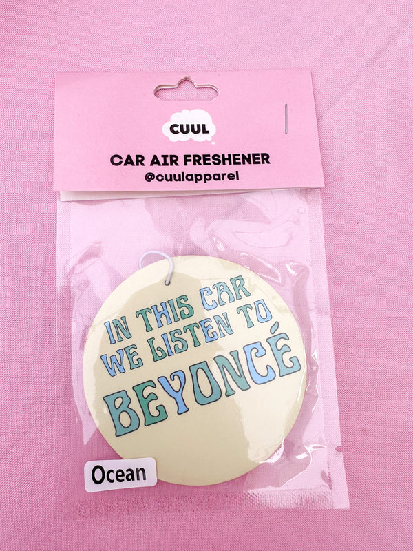 Beyoncé Car Air Freshener