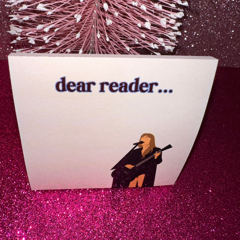 Dear Reader Post-Its