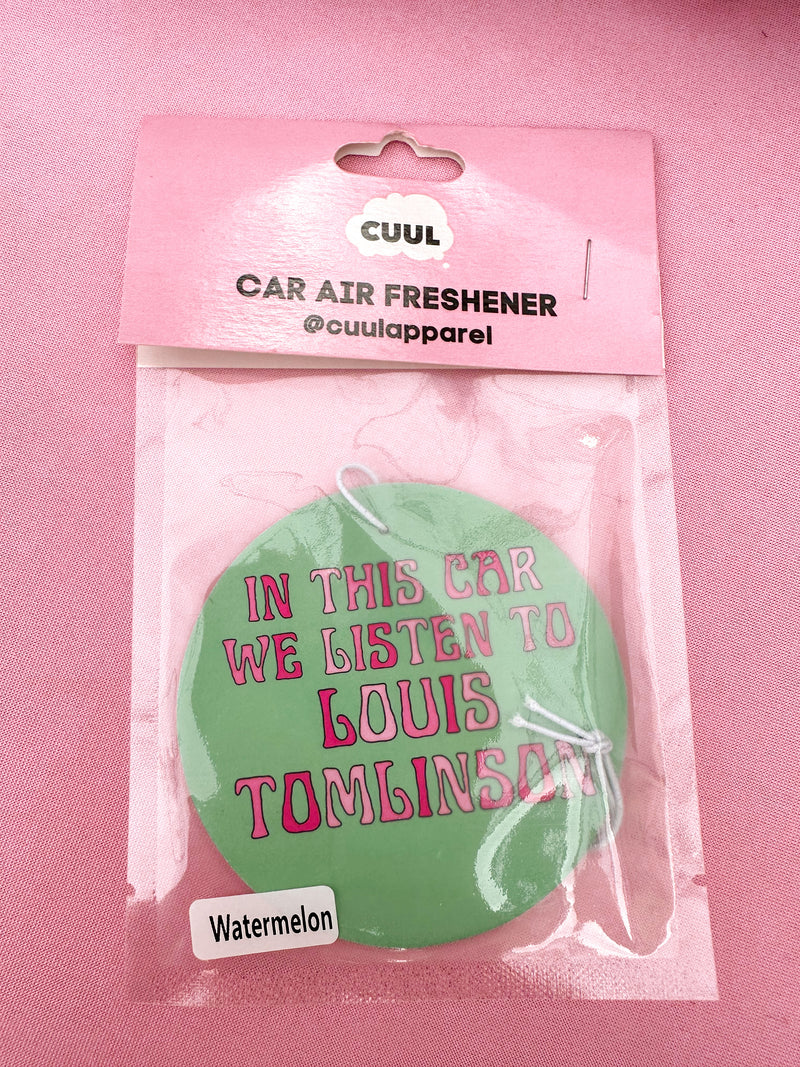 Louis Tomlinson Car Air Freshener – Cuul Apparel