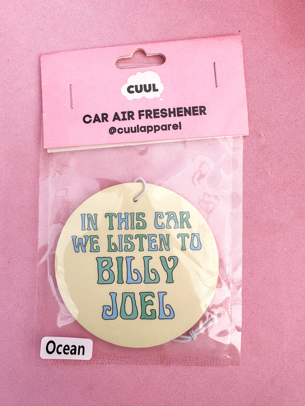 Billy Joel Car Air Freshener