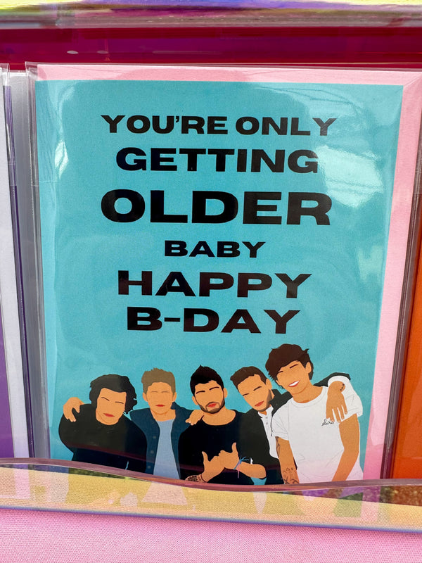 One Direction Greeting Card