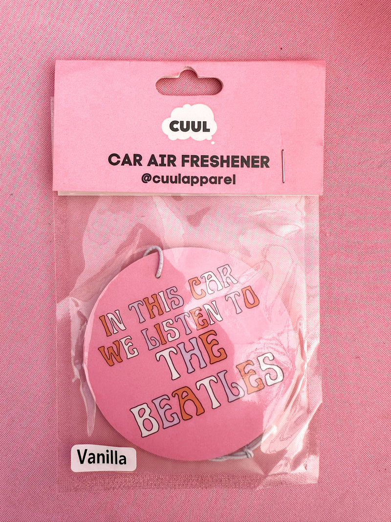 Beatles Car Air Freshener