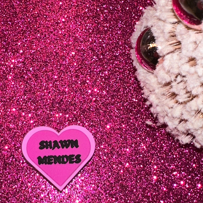 Shawn Mendes Heart Croc Charm