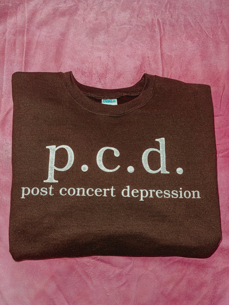 Post Concert Depression Crewneck